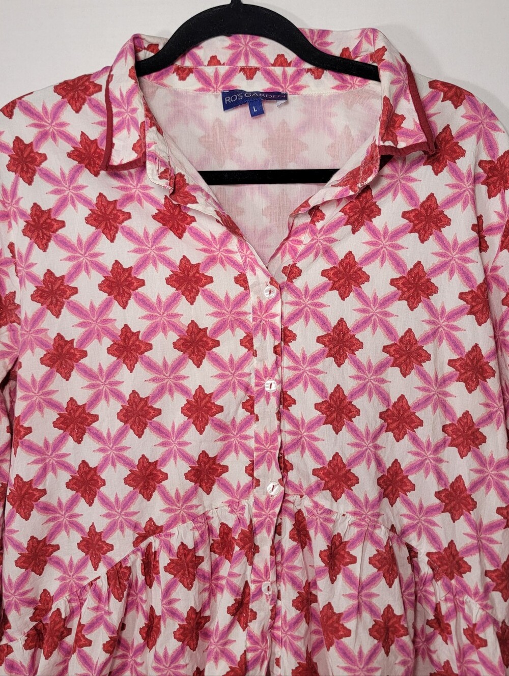 Ro's Garden Anthropologie Tunic Dress Large - Picture 4 of 6